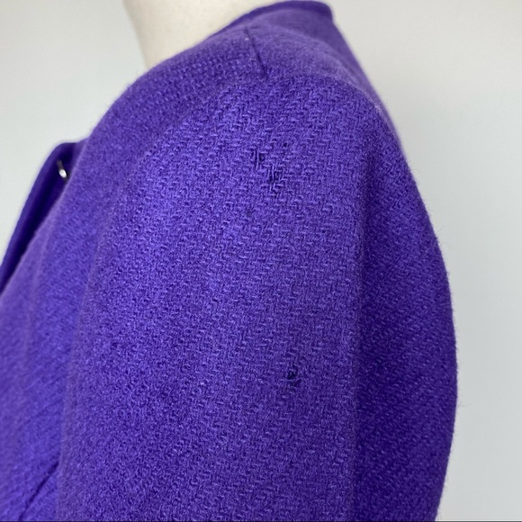 Vintage Pendleton Cropped Wool Blazer - Picture 6 of 10